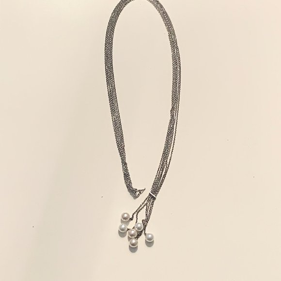 Vintage Fashion Statement Pearl Necklace - Picture 5 of 16